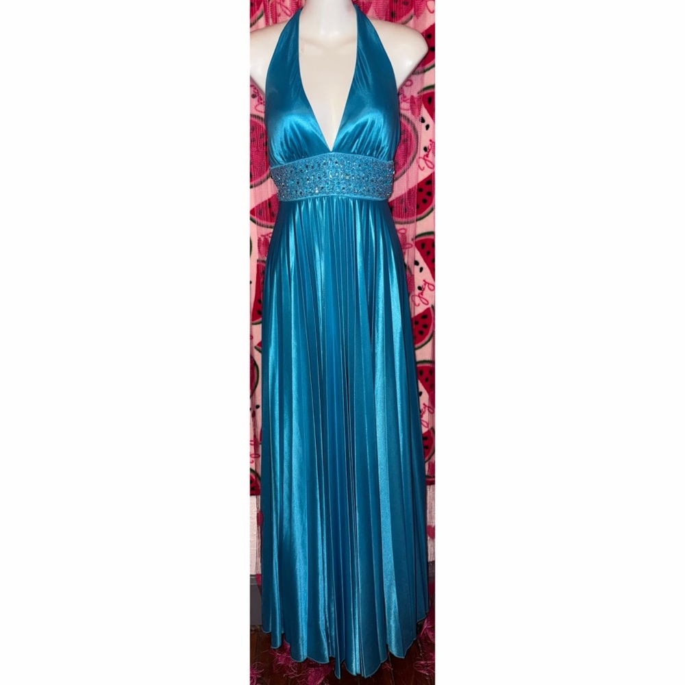 π©΅ My Michelle Beaded Halter Gown